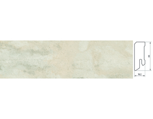 Designervinyl Steckfußleiste (L-1422 Cashmere stone) Designervinyl Steckfußleiste (L-1422 Cashmere stone)