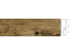 Designervinyl Steckfußleiste Samoa (L-1611 Zirbe antik) Designervinyl Steckfußleiste Samoa (L-1611 Zirbe antik)