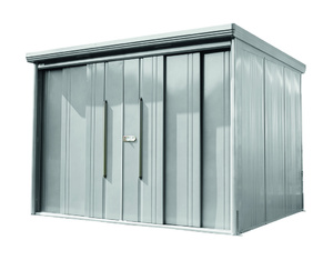 Metallhaus Osaka Komplettset Korpus rauchgrau 290x229x211cm Metallhaus Osaka Komplettset Korpus rauchgrau 290x229x211cm
