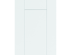 Dekorpaneel Novara Seidenmatt Weiss 2570x200x10 mm Dekorpaneel Novara Seidenmatt Weiss 2570x200x10 mm