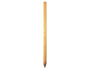 Baumpfahl grün 8 x 125 cm (gefräst, gefast, gespitzt) Baumpfahl grün 8 x 125 cm (gefräst, gefast, gespitzt)