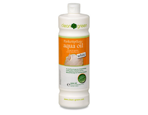 clean & green aqua oil (Internat.) white für geölte Oberflächen 1L clean & green aqua oil (Internat.) white für geölte Oberflächen 1L