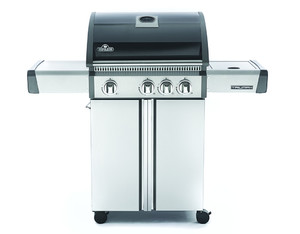 Gasgrill Triumph 410, Edelstahl, (Seitenbrenner) Gasgrill Triumph 410, Edelstahl, (Seitenbrenner)