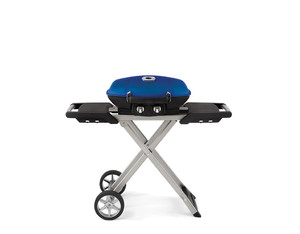 Mobiler Gasgrill TravelQ?, blau (mit klappbarem Wagen) Mobiler Gasgrill TravelQ?, blau (mit klappbarem Wagen)