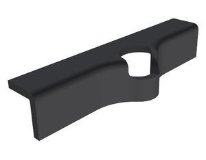 Universal-Einzel-Klammer, 25 Stück, inkl. Schrauben Universal-Einzel-Klammer, 25 Stück, inkl. Schrauben