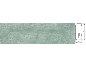 Designervinyl Steckfußleiste Antigua (L-1251 Cement grey) Designervinyl Steckfußleiste Antigua (L-1251 Cement grey)