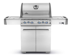 Gasgrill LEX 485, Edelstahl, beleuchtete (Grifflichte, 157x125x70cm) Gasgrill LEX 485, Edelstahl, beleuchtete (Grifflichte, 157x125x70cm)