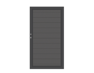 SYS ALU Tor DIN LI anthr/anthr 98x180cm SYS ALU Tor DIN LI anthr/anthr 98x180cm