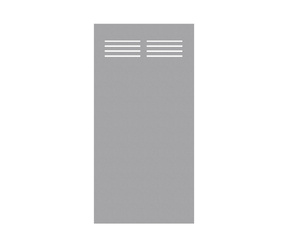 BOARD Rechteck Slot Titangrau 90x180cm BOARD Rechteck Slot Titangrau 90x180cm