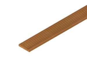 Terrassendiele Bangkirai 25x145, 244cm Premium KD, Oberseite genutet, Rückseite glatt Terrassendiele Bangkirai 25x145, 244cm Premium KD, Oberseite genutet, Rückseite glatt