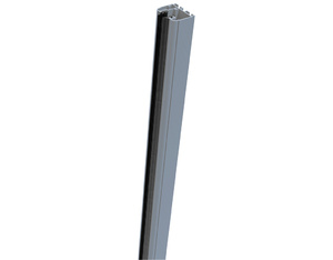 Ambiente Glas Klemmschiene 90cm (Silbergrau) Ambiente Glas Klemmschiene 90cm (Silbergrau)