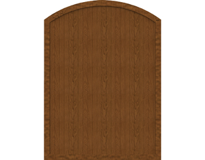 Sichtschutz BasicLine Typ F mit (Oberbogen golden oak 150x205/180cm) Sichtschutz BasicLine Typ F mit (Oberbogen golden oak 150x205/180cm)