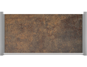 Premo HPL-Sichtschutzelement, waagerecht (Rostoptik 180x90cm) Premo HPL-Sichtschutzelement, waagerecht (Rostoptik 180x90cm)