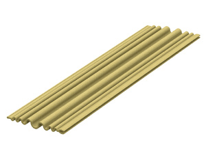LIMES Paneel Augusta (gewellt) ingwer 270x35x1805mm, 6mm stark LIMES Paneel Augusta (gewellt) ingwer 270x35x1805mm, 6mm stark