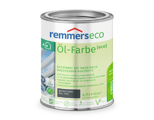 eco Öl-Farbe basaltgrau RAL 7012 0,75 l eco Öl-Farbe basaltgrau RAL 7012 0,75 l