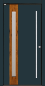 HT 676 Meranti Oberfläche Antrahzitgrau (Glasfeld mit Altholz-Eiche furniert) HT 676 Meranti Oberfläche Antrahzitgrau (Glasfeld mit Altholz-Eiche furniert)