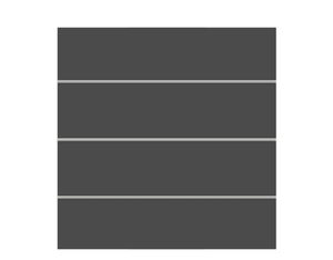 SYSTEM BOARD XL Schiefer Zaunfeld-Set 179x180cm SYSTEM BOARD XL Schiefer Zaunfeld-Set 179x180cm