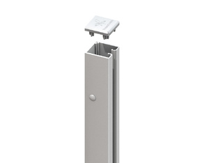 SYSTEM U-Klemmprofil Silber 95cm SYSTEM U-Klemmprofil Silber 95cm