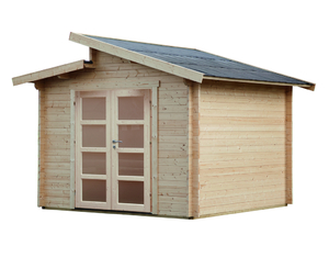 Gartenhaus Bornholm 40-B Typ 5 (Milchglas-Tür) 300x300cm Gartenhaus Bornholm 40-B Typ 5 (Milchglas-Tür) 300x300cm