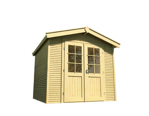 Gartenhaus Klassik 2424 Softline natur 241x235cm Gartenhaus Klassik 2424 Softline natur 241x235cm