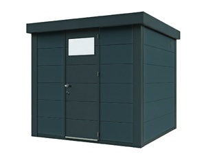 Metallhaus Eleganto 2424 Granitgrau 238x238cm Metallhaus Eleganto 2424 Granitgrau 238x238cm