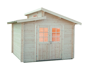 Gartenhaus Bornholm 40-B Typ 2 (Halbglas-Tür) 300x300cm Gartenhaus Bornholm 40-B Typ 2 (Halbglas-Tür) 300x300cm