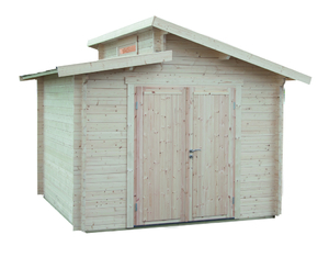 Gartenhaus Bornholm 40-A Typ 1 (Vollholz-Tür) 270x220cm Gartenhaus Bornholm 40-A Typ 1 (Vollholz-Tür) 270x220cm