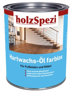 holzSpezi Hartwachs-Öl (seidenmatt, 2,5 Liter) holzSpezi Hartwachs-Öl (seidenmatt, 2,5 Liter)