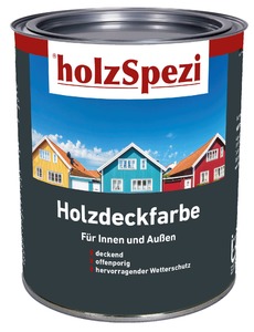 holzSpezi Holzdeckfarbe (nordisch rot, 2,5 Liter) holzSpezi Holzdeckfarbe (nordisch rot, 2,5 Liter)