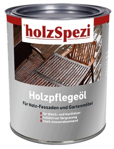 holzSpezi Holzpflege-Öl (hellbraun, 2,5 Liter) holzSpezi Holzpflege-Öl (hellbraun, 2,5 Liter)