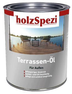 holzSpezi Terrassen-Öl (thermoholz dunkel, 0,75 Liter) holzSpezi Terrassen-Öl (thermoholz dunkel, 0,75 Liter)