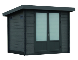 Gartenhaus WPC-Trend B grau (2019) 234 x 187 cm Gartenhaus WPC-Trend B grau (2019) 234 x 187 cm