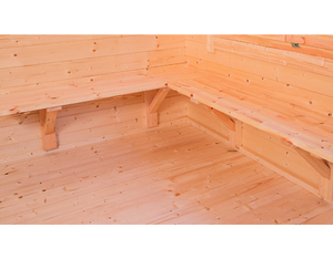 Satz Bänke für 5-Eck-Häuser 360 x 360 cm Satz Bänke für 5-Eck-Häuser 360 x 360 cm