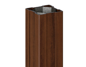 LONGLIFE Pfosten, Nussbaum 8x8x240cm LONGLIFE Pfosten, Nussbaum 8x8x240cm