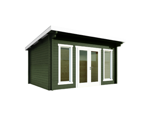 Gartenhaus Trondheim 44-A XL in Felsgrau Gartenhaus Trondheim 44-A XL in Felsgrau