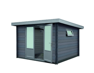 Gartenhaus WPC-Trend C grau Gartenhaus WPC-Trend C grau