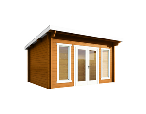 Gartenhaus Trondheim 44-A XL in Bernstein Gartenhaus Trondheim 44-A XL in Bernstein