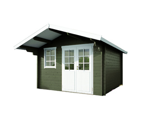 Gartenhaus Lisa 44-A XL in Felsgrau Gartenhaus Lisa 44-A XL in Felsgrau