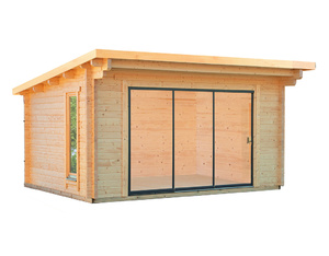 Gartenhaus Trondheim 44-M XL mit Schiebetür Gartenhaus Trondheim 44-M XL mit Schiebetür