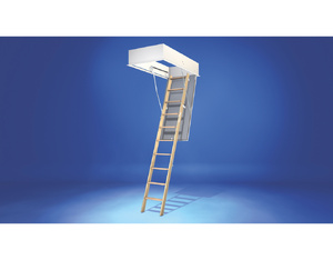 Bodentreppe GutHolz mit WärmeSchutz WS3D Deckenöffnung 130x60, lichte Raumhöhe 248-259 Bodentreppe GutHolz mit WärmeSchutz WS3D Deckenöffnung 130x60, lichte Raumhöhe 248-259
